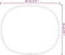 vidaXL - Wandspiegel - 30x25 - cm - zilverkleurig