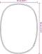 vidaXL - Wandspiegel - 30x25 - cm - zilverkleurig
