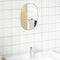 vidaXL - Wandspiegel - 30x25 - cm - zilverkleurig