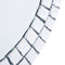 vidaXL - Wandspiegel - 50 - cm - gehard - glas