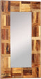 vidaXL - Wandspiegel - 50x80 - cm - massief - gerecycled - hout
