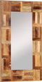 vidaXL - Wandspiegel - 50x80 - cm - massief - gerecycled - hout