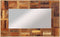 vidaXL - Wandspiegel - 50x80 - cm - massief - gerecycled - hout