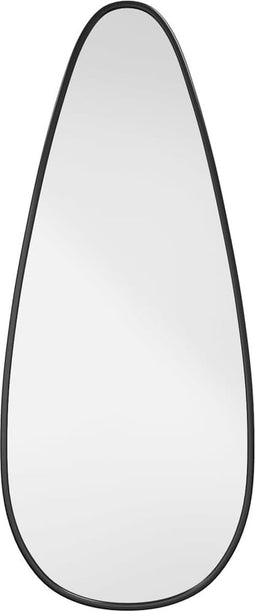 vidaXL - Wandspiegel - 60x25 - cm - zwart