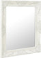 vidaXL - Wandspiegel - barok - stijl - 50x60 - cm - wit