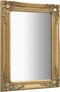 vidaXL - Wandspiegel - barok - stijl - 50x80 - cm - goudkleurig