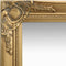 vidaXL - Wandspiegel - barok - stijl - 50x80 - cm - goudkleurig