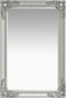 vidaXL - Wandspiegel - barok - stijl - 60x40 - cm - zilverkleurig