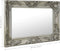 vidaXL - Wandspiegel - barok - stijl - 60x40 - cm - zilverkleurig
