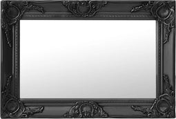vidaXL - Wandspiegel - barok - stijl - 60x40 - cm - zwart