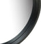 vidaXL - Wandspiegel - met - band - 40 - cm - zwart