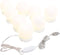 vidaXL - Wandspiegel - met - LED-lampen - rond - glas