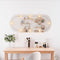 vidaXL - Wandspiegel - met - LED's - ovaal - 25x60 - cm - glas