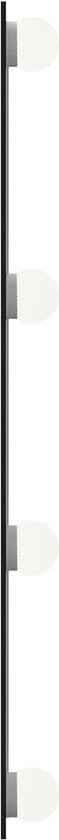 vidaXL - Wandspiegel - met - LED's - rechthoekig - 30x60 - cm - glas