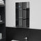 vidaXL - Wandspiegel - met - schap - 30x50 - cm - gehard - glas