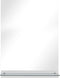 vidaXL - Wandspiegel - met - schap - 30x50 - cm - gehard - glas