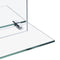 vidaXL - Wandspiegel - met - schap - 30x50 - cm - gehard - glas