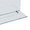 vidaXL - Wandspiegel - met - schap - 50x70 - cm - gehard - glas