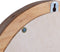vidaXL - Wandspiegel - rond - 40 - cm - teakhout