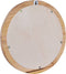 vidaXL - Wandspiegel - rond - 40 - cm - teakhout