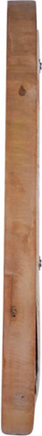 vidaXL - Wandspiegel - rond - 40 - cm - teakhout