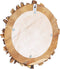 vidaXL - Wandspiegel - rond - 60 - cm - teakhout