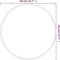 vidaXL - Wandspiegel - rond - Ø40 - cm - zwart