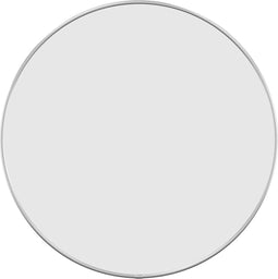 vidaXL - Wandspiegel - rond - Ø50 - cm - zilverkleurig