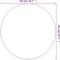 vidaXL - Wandspiegel - rond - Ø50 - cm - zilverkleurig