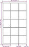 vidaXL - Wandspiegels - 4 - st - 100x60 - cm - metaal - zwart