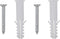 vidaXL - Wandspiegels - golfvormig - 4 - st - 100x23 - cm - glas