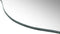 vidaXL - Wandspiegels - golfvormig - 4 - st - 100x23 - cm - glas