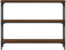 vidaXL - Wandtafel - 100x22,5x75 - cm - bewerkt - hout - bruin - eikenkleur