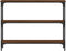 vidaXL - Wandtafel - 100x22,5x75 - cm - bewerkt - hout - bruin - eikenkleur