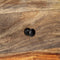 vidaXL - Wandtafel - 100x25x20 - cm - massief - sheeshamhout