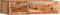 vidaXL - Wandtafel - 100x25x20 - cm - massief - sheeshamhout