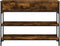 vidaXL - Wandtafel - 100x25x75 - cm - bewerkt - hout - gerookt - eikenkleurig