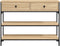 vidaXL - Wandtafel - 100x25x75 - cm - bewerkt - hout - sonoma - eikenkleurig