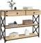 vidaXL - Wandtafel - 100x28x75 - cm - bewerkt - hout - sonoma - eikenkleurig