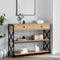 vidaXL - Wandtafel - 100x28x75 - cm - bewerkt - hout - sonoma - eikenkleurig