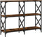 vidaXL - Wandtafel - 100x28x80,5 - cm - bewerkt - hout - gerookt - eikenkleurig