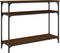 vidaXL - Wandtafel - 100x29x75 - cm - bewerkt - hout - bruin - eikenkleur
