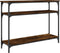 vidaXL - Wandtafel - 100x29x75 - cm - bewerkt - hout - gerookt - eikenkleurig