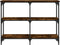 vidaXL - Wandtafel - 100x29x75 - cm - bewerkt - hout - gerookt - eikenkleurig