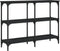 vidaXL - Wandtafel - 100x29x75 - cm - bewerkt - hout - zwart