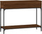 vidaXL - Wandtafel - 100x30,5x75 - cm - bewerkt - hout - bruin - eikenkleur