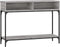 vidaXL - Wandtafel - 100x30,5x75 - cm - bewerkt - hout - grijs - sonoma - eikenkleurig