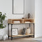 vidaXL - Wandtafel - 100x30,5x75 - cm - bewerkt - hout - sonoma - eikenkleurig