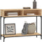 vidaXL - Wandtafel - 100x30,5x75 - cm - bewerkt - hout - sonoma - eikenkleurig