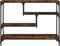 vidaXL - Wandtafel - 100x30x75 - cm - bewerkt - hout - gerookt - eikenkleurig